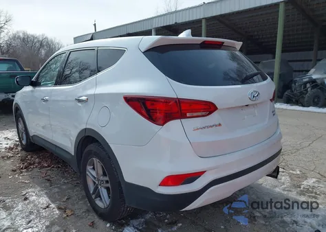 2017 Hyundai Santa Fe Sport 2.4L from USA, damaged, VIN 5NMZTDLB1HH002774